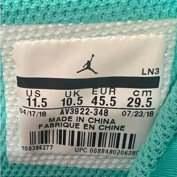 Nike Air Jordan Legacy 312 Men’sHyper JadeSneakers